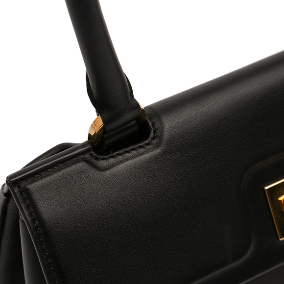 Pre-Loved Ferragamo Leather Gancini Trifolio Swing Top Handle Bag - Picture 8 of 11